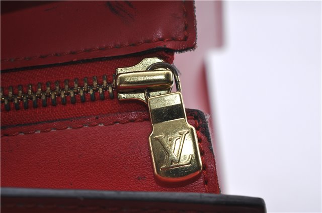 Authentic Louis Vuitton Epi Riviera Hand Bag Red M48187 LV 1446D