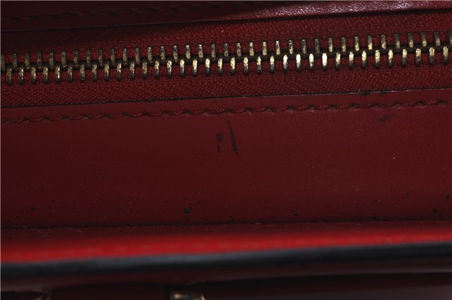 Authentic Louis Vuitton Epi Riviera Hand Bag Red M48187 LV 1446D