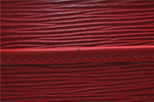 Authentic Louis Vuitton Epi Riviera Hand Bag Red M48187 LV 1446D