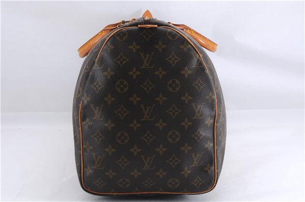 Authentic Louis Vuitton Monogram Keepall 50 Travel Boston Bag M41426 LV 1446E