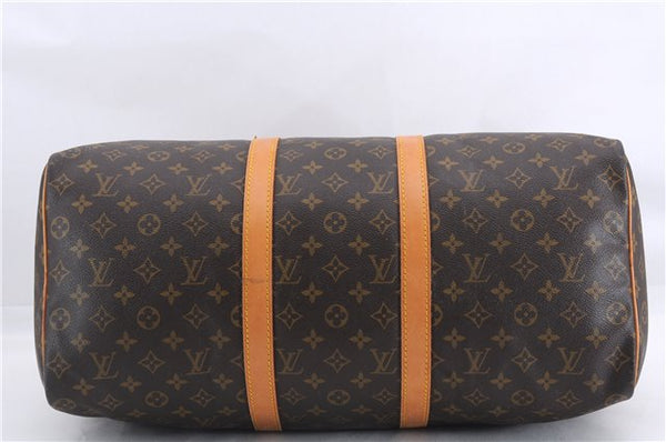 Authentic Louis Vuitton Monogram Keepall 50 Travel Boston Bag M41426 LV 1446E