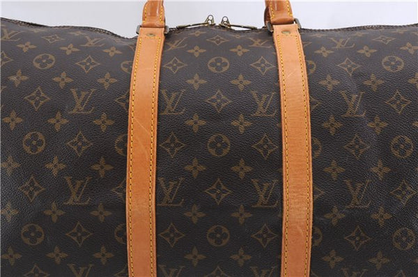 Authentic Louis Vuitton Monogram Keepall 50 Travel Boston Bag M41426 LV 1446E