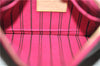 Authentic Louis Vuitton Monogram Neverfull Pouch Purse Clutch Bag Pink LV 1446F