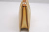 Authentic Louis Vuitton Vernis Lexington Hand Bag Pouch Yellow M91056 LV 1446I