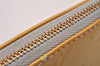 Authentic Louis Vuitton Vernis Lexington Hand Bag Pouch Yellow M91056 LV 1446I