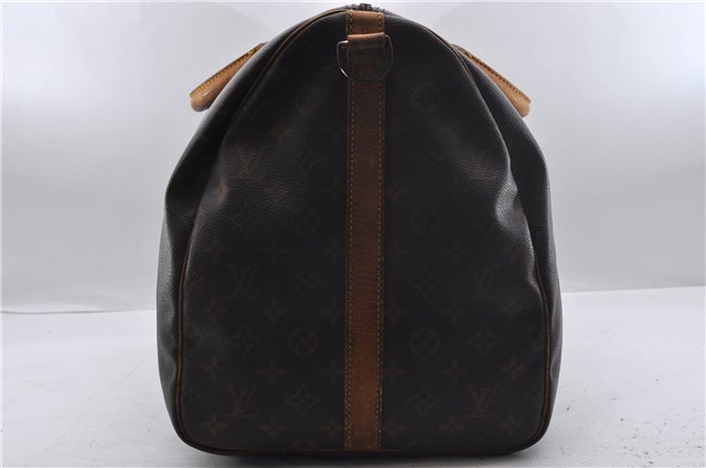 Auth Louis Vuitton Monogram Keepall Bandouliere 55 Boston Bag M41414 LV 1447D