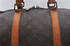 Auth Louis Vuitton Monogram Keepall Bandouliere 55 Boston Bag M41414 LV 1447D