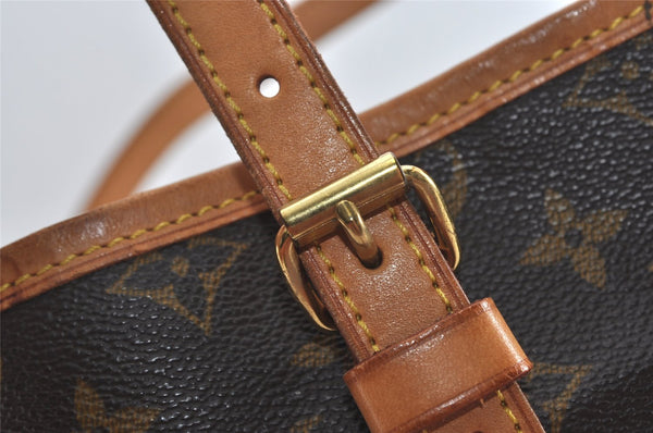 Authentic Louis Vuitton Monogram Bucket GM Shoulder Tote Bag M42236 LV 1447I