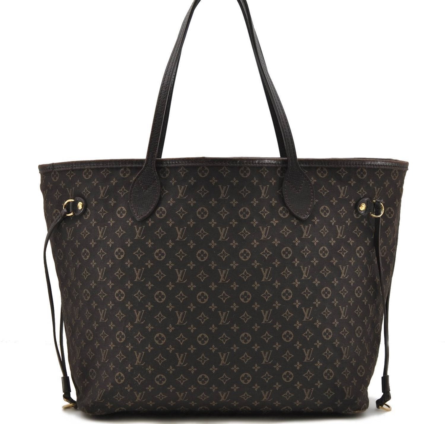 Auth Louis Vuitton Monogram Idylle Neverfull MM Tote Bag Brown M40513 LV 1448D