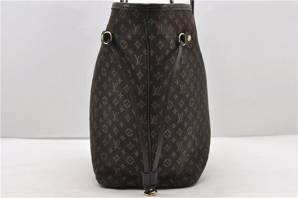 Auth Louis Vuitton Monogram Idylle Neverfull MM Tote Bag Brown M40513 LV 1448D