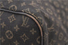 Auth Louis Vuitton Monogram Idylle Neverfull MM Tote Bag Brown M40513 LV 1448D