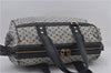 Authentic Louis Vuitton Monogram Mini Josephine GM Hand Bag Blue M92211 LV 1448E