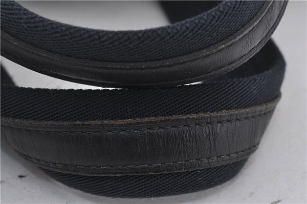 Authentic Louis Vuitton Monogram Mini Josephine GM Hand Bag Blue M92211 LV 1448E