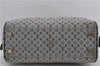 Authentic Louis Vuitton Monogram Mini Josephine GM Hand Bag Blue M92211 LV 1448E