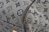 Authentic Louis Vuitton Monogram Mini Josephine GM Hand Bag Blue M92211 LV 1448E