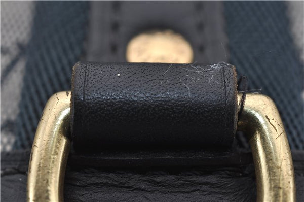 Authentic Louis Vuitton Monogram Mini Josephine GM Hand Bag Blue M92211 LV 1448E