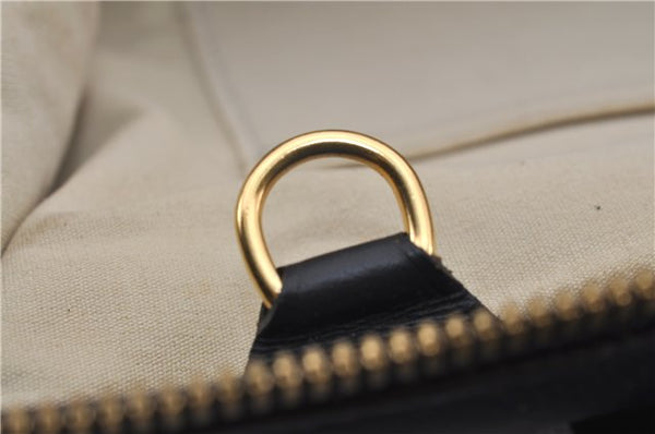 Authentic Louis Vuitton Monogram Mini Josephine GM Hand Bag Blue M92211 LV 1448E