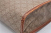 Authentic CELINE Macadam Blason Pattern Clutch Hand Bag PVC Leather Beige 1448G