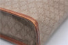 Authentic CELINE Macadam Blason Pattern Clutch Hand Bag PVC Leather Beige 1448G