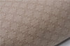 Authentic CELINE Macadam Blason Pattern Clutch Hand Bag PVC Leather Beige 1448G