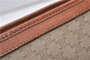 Authentic CELINE Macadam Blason Pattern Clutch Hand Bag PVC Leather Beige 1448G