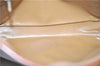 Authentic CELINE Macadam Blason Pattern Clutch Hand Bag PVC Leather Beige 1448G