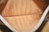 Authentic CELINE Macadam Blason Pattern Clutch Hand Bag PVC Leather Beige 1448G