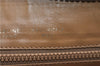 Authentic CELINE Macadam Blason Pattern Clutch Hand Bag PVC Leather Beige 1448G