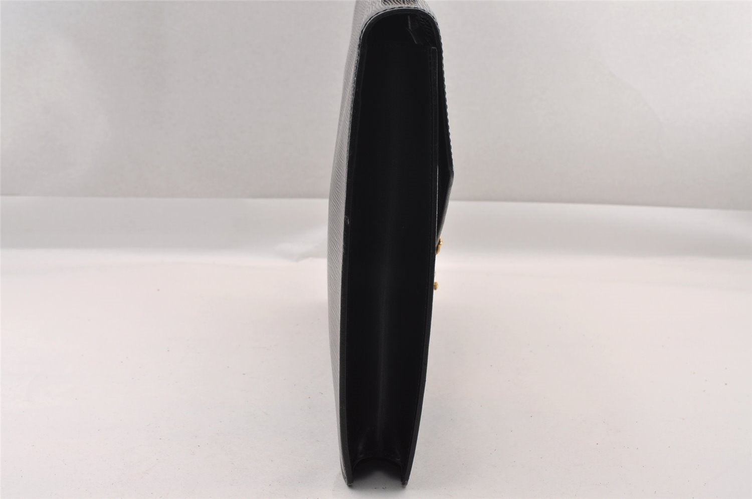 Auth Louis Vuitton Epi Porte Documents Bandouliere Briefcase M54462 Black 1448I