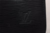 Auth Louis Vuitton Epi Porte Documents Bandouliere Briefcase M54462 Black 1448I