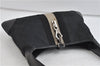 Authentic GUCCI Sherry Line Kandinsky Shoulder Bag GG Canvas Leather Black 1449D