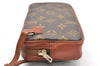 Auth Louis Vuitton Monogram Pochette Sport PM Clutch Hand Bag Old Model LV 1449I