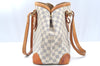 Authentic Louis Vuitton Damier Azur Hampstead MM N51206 Shoulder Tote Bag 1450H