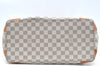 Authentic Louis Vuitton Damier Azur Hampstead MM N51206 Shoulder Tote Bag 1450H