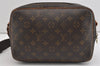 Authentic Louis Vuitton Monogram Reporter PM Shoulder Bag M45254 Junk 1450I