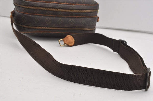 Authentic Louis Vuitton Monogram Reporter PM Shoulder Bag M45254 Junk 1450I