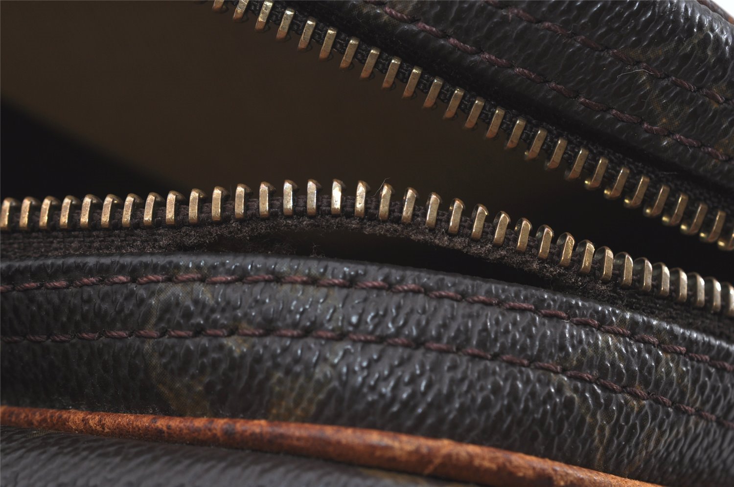 Authentic Louis Vuitton Monogram Reporter PM Shoulder Bag M45254 Junk 1450I