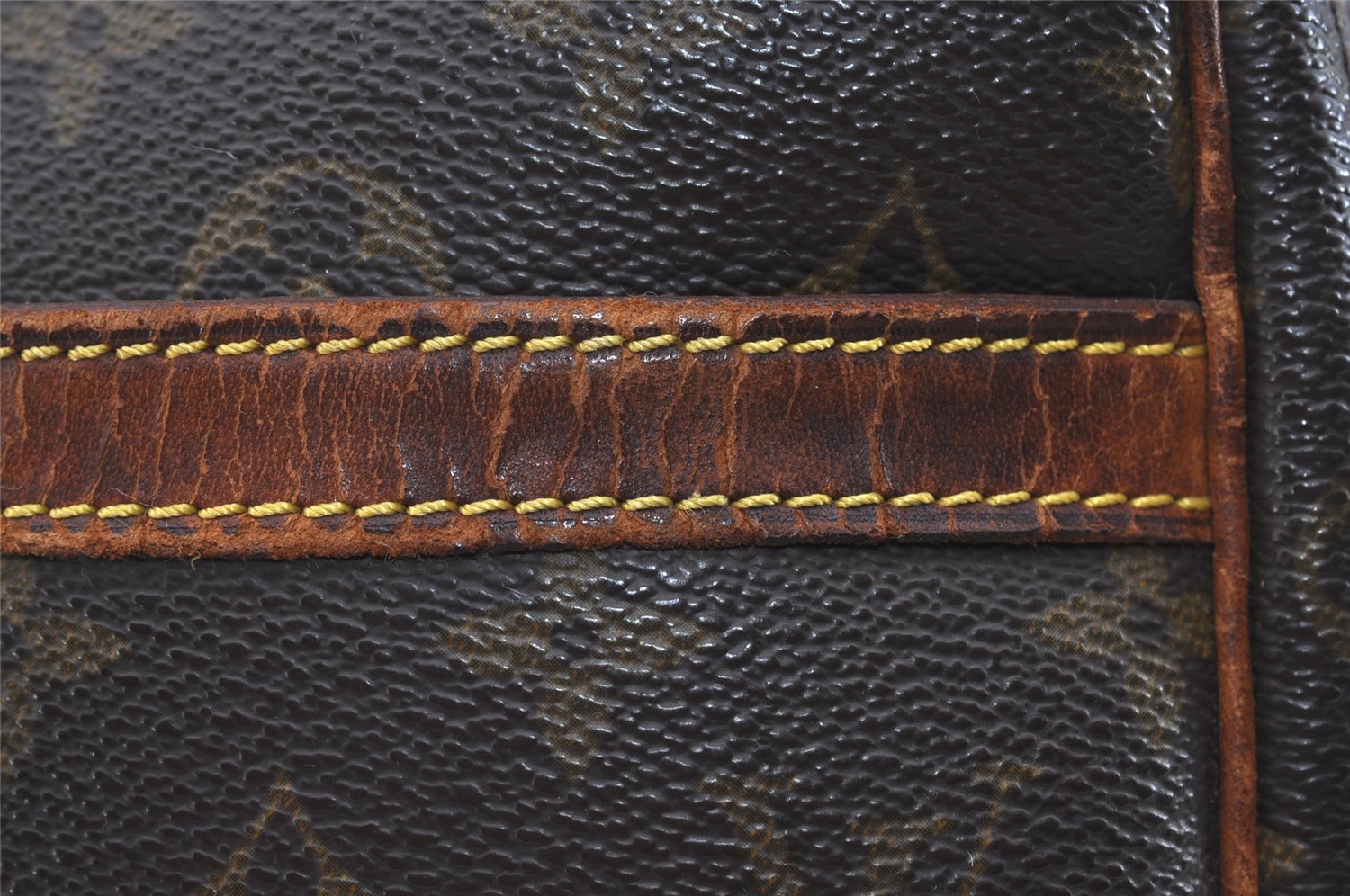 Authentic Louis Vuitton Monogram Reporter PM Shoulder Bag M45254 Junk 1450I