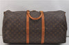 Auth Louis Vuitton Monogram Keepall Bandouliere 55 Boston Bag M41414 LV 1451E