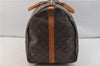 Auth Louis Vuitton Monogram Keepall Bandouliere 55 Boston Bag M41414 LV 1451E