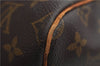 Auth Louis Vuitton Monogram Keepall Bandouliere 55 Boston Bag M41414 LV 1451E