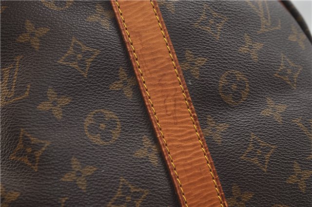 Auth Louis Vuitton Monogram Keepall Bandouliere 55 Boston Bag M41414 LV 1451E