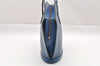 Authentic Louis Vuitton Epi Saint Jacques Hand Bag Blue M52275 LV 1451I