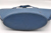 Authentic Louis Vuitton Epi Saint Jacques Hand Bag Blue M52275 LV 1451I