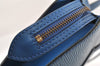 Authentic Louis Vuitton Epi Saint Jacques Hand Bag Blue M52275 LV 1451I