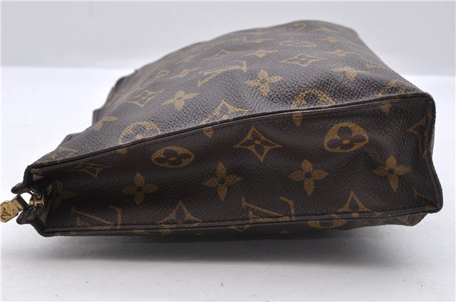 Auth Louis Vuitton Monogram Poche Toilette 26 Cosmetics Pouch M47542 LV 1452D