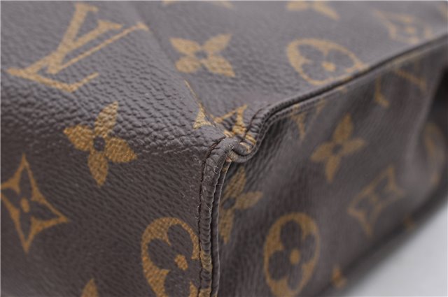Auth Louis Vuitton Monogram Poche Toilette 26 Cosmetics Pouch M47542 LV 1452D