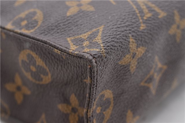 Auth Louis Vuitton Monogram Poche Toilette 26 Cosmetics Pouch M47542 LV 1452D