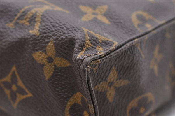 Auth Louis Vuitton Monogram Poche Toilette 26 Cosmetics Pouch M47542 LV 1452D
