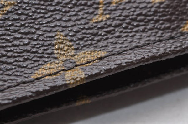 Auth Louis Vuitton Monogram Poche Toilette 26 Cosmetics Pouch M47542 LV 1452D